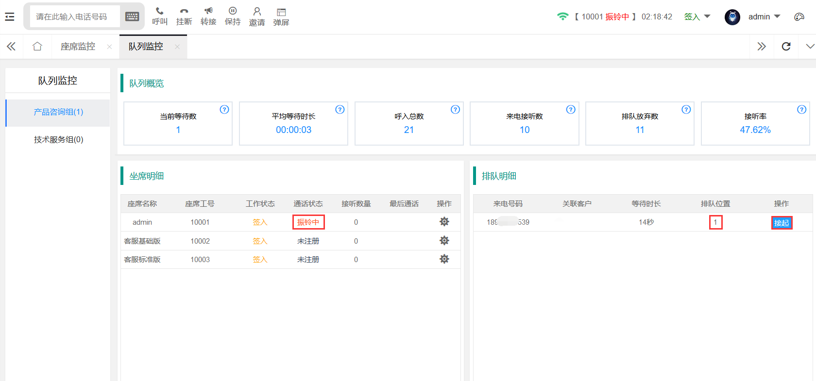 電(dian)話(hua)呼叫係(xi)統